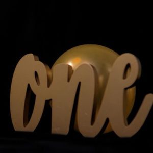 Gold Wooden 1 photo prop